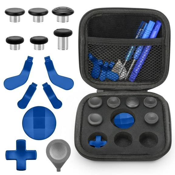 EEEkit 17-in-1 Replacement Accessories Kit Fit for Xbox One Elite Series 2 Controller Model 1797 with Thumbsticks, Paddles, D-Pads