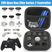 EEEkit 17-in-1 Replacement Parts Fit for Xbox One Elite Series 2 Controller with 6 Metal Thumbsticks, 4 Back Paddles, D-Pads, Adjustment Tools, Accessories for Elite Series 2 Core Controller