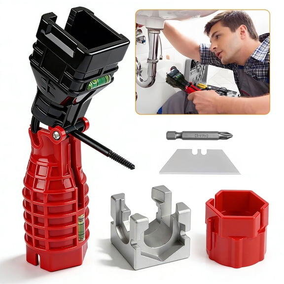 EEEkit 18-in-1 Multifunctional Sink Wrench, Faucet Pipe Installation Tool, Bathroom Kitchen Toilet Repair Removal Tool