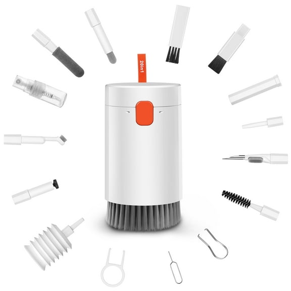 EEEkit 20-in-1 Cleaning Kit Fits for Airpod Earbud, MacBook Laptop Keyboard, Cell Phone, Camera