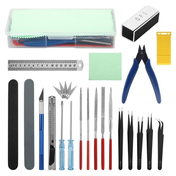 EEEkit 26/15PCS Gund-am Model Tools Kit Hobby Building Tools Set for Cars, Airplanes, Buildings, Gund-am Repairing