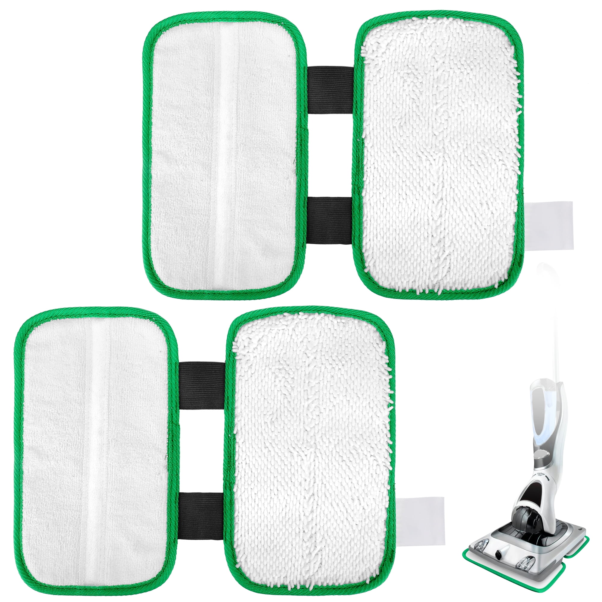 EEEkit 2Pcs Microfiber Replacement Mop Pads Fit for Shark Sonic Duo