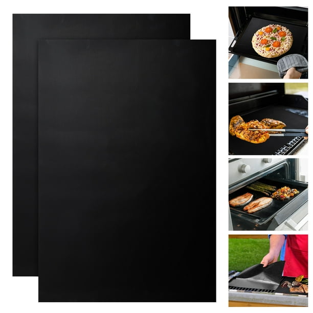 EEEkit 2pcs Heavy Duty Oven Liners for Bottom of Oven, 16" x 24
