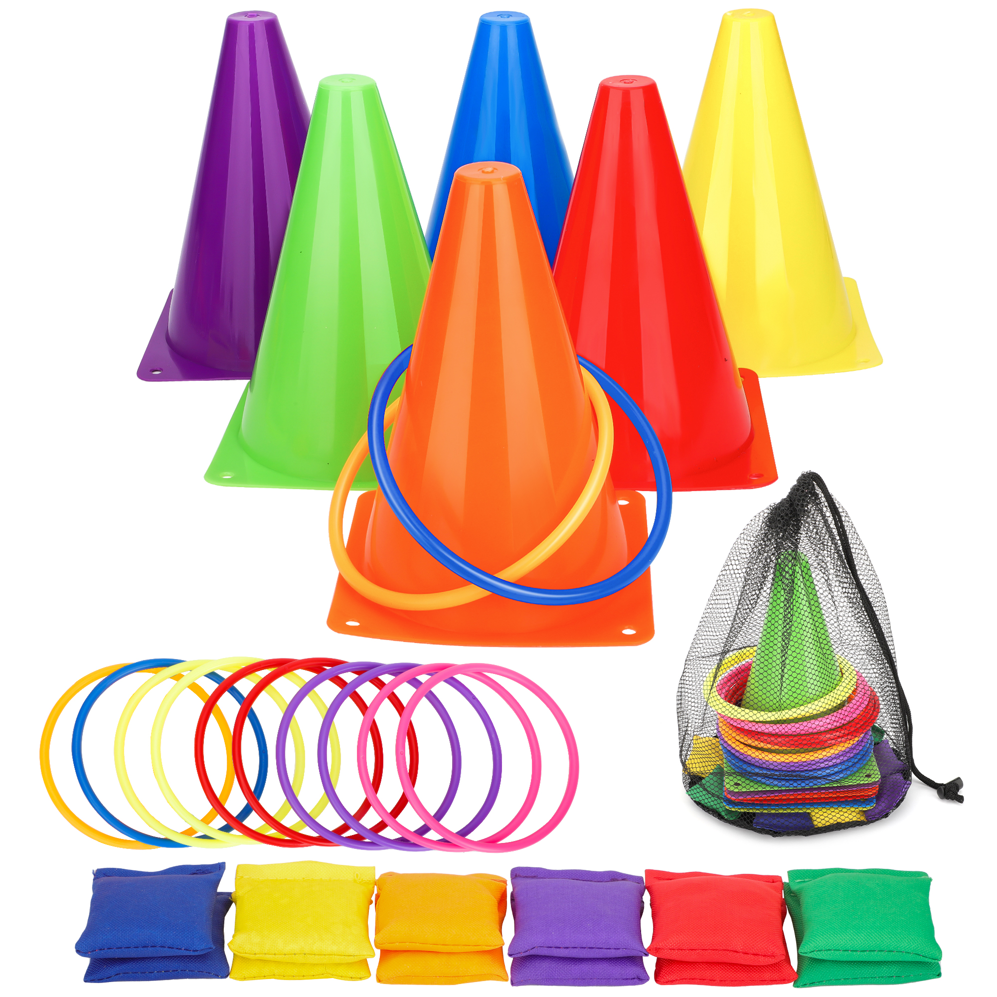 Gator Skin Dodge Plus Middle School Dodgeball, Set of 6