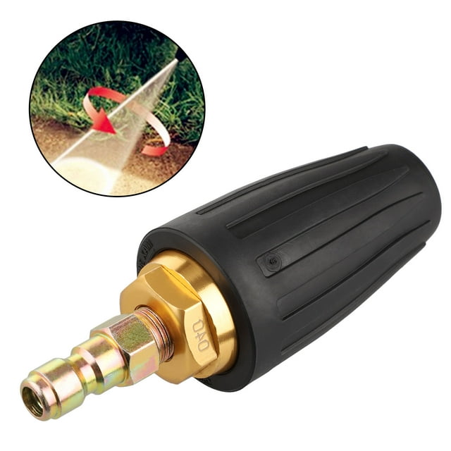 Rotating Pressure Washer Nozzle