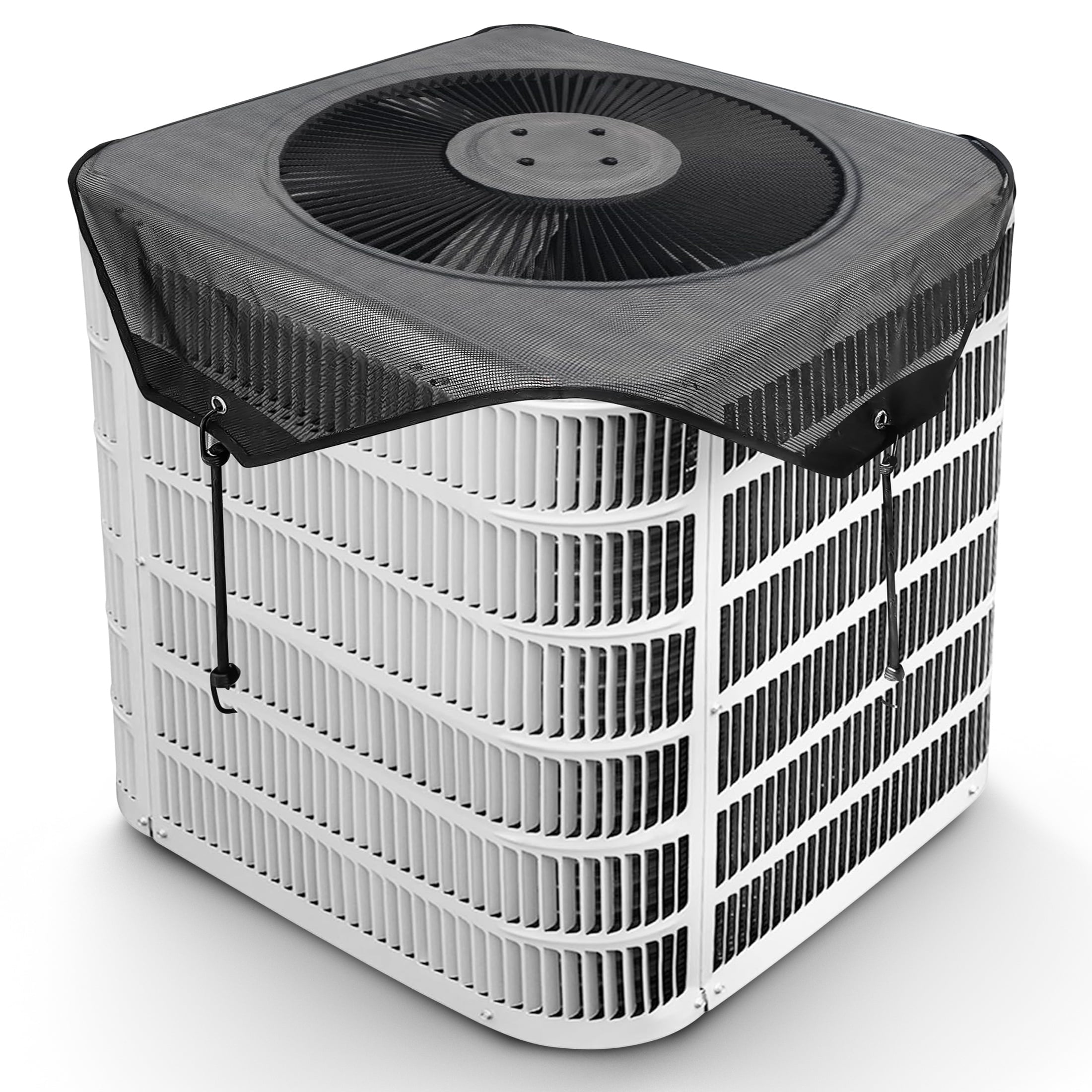 36" x 36" Black Resin Mesh Air Conditioner Cover