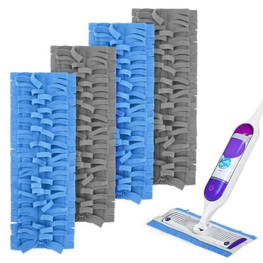 EEEkit 4pcs Mop Pads Compatible with Swiffer PowerMop, Washable Mop Refills Replacement