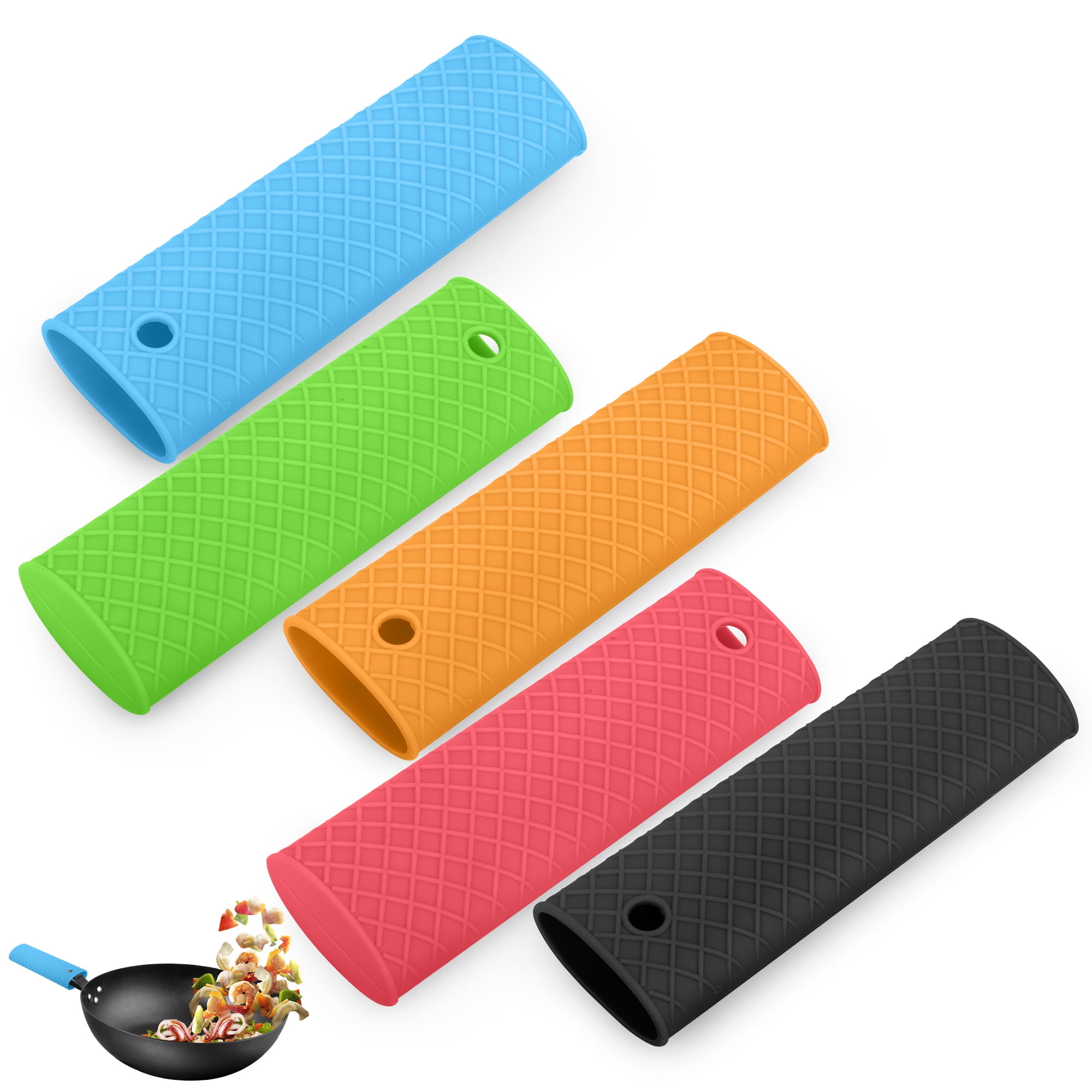 ZOUYUE Silicone Hot Handle Cover,Assist Pan Holder for Cast Iron