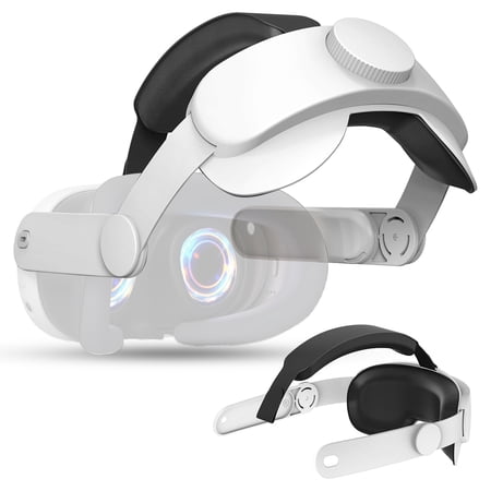 EEEkit Adjustable Head Strap Fit for Oculus/Meta Quest 3 VR Headset, Replacement Elite Strap for Enhanced Support and Comfort in VR, Reduce Face Pressure