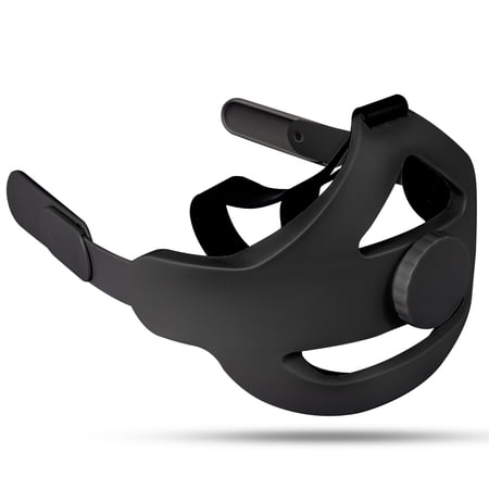 EEEkit Adjustable Head Strap Fit for Oculus Quest 2 VR Headset, Elite Strap with Cushion, Comfort Foam Pad, Design Balance Weight, Support Comfortable and Reduce Head Pressure in VR