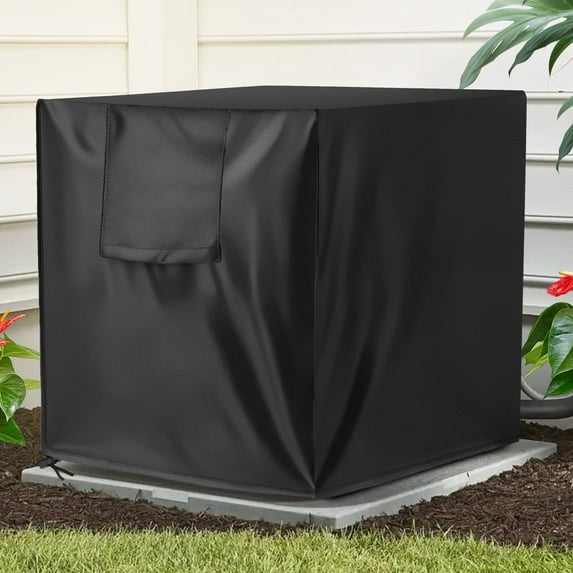 EEEkit Air Conditioner Cover for Outside Units, Heavy Duty Waterproof AC Covers Fits up to 24x24x30"