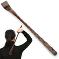thumbnail image 1 of EEEkit Back Scratcher for Adults, Wooden Backscratcher for Itching Relief with Long Handle, Red, 1 of 6