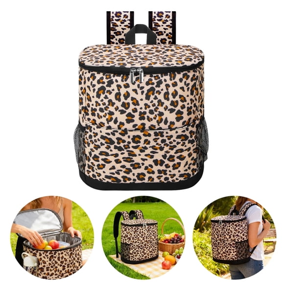 EEEkit Insulated Cooler Backpack for Cold Food, 20 Cans Leakproof Waterproof Soft Cooler Bag for Beach, Camping, Picnic, Hiking and Travel