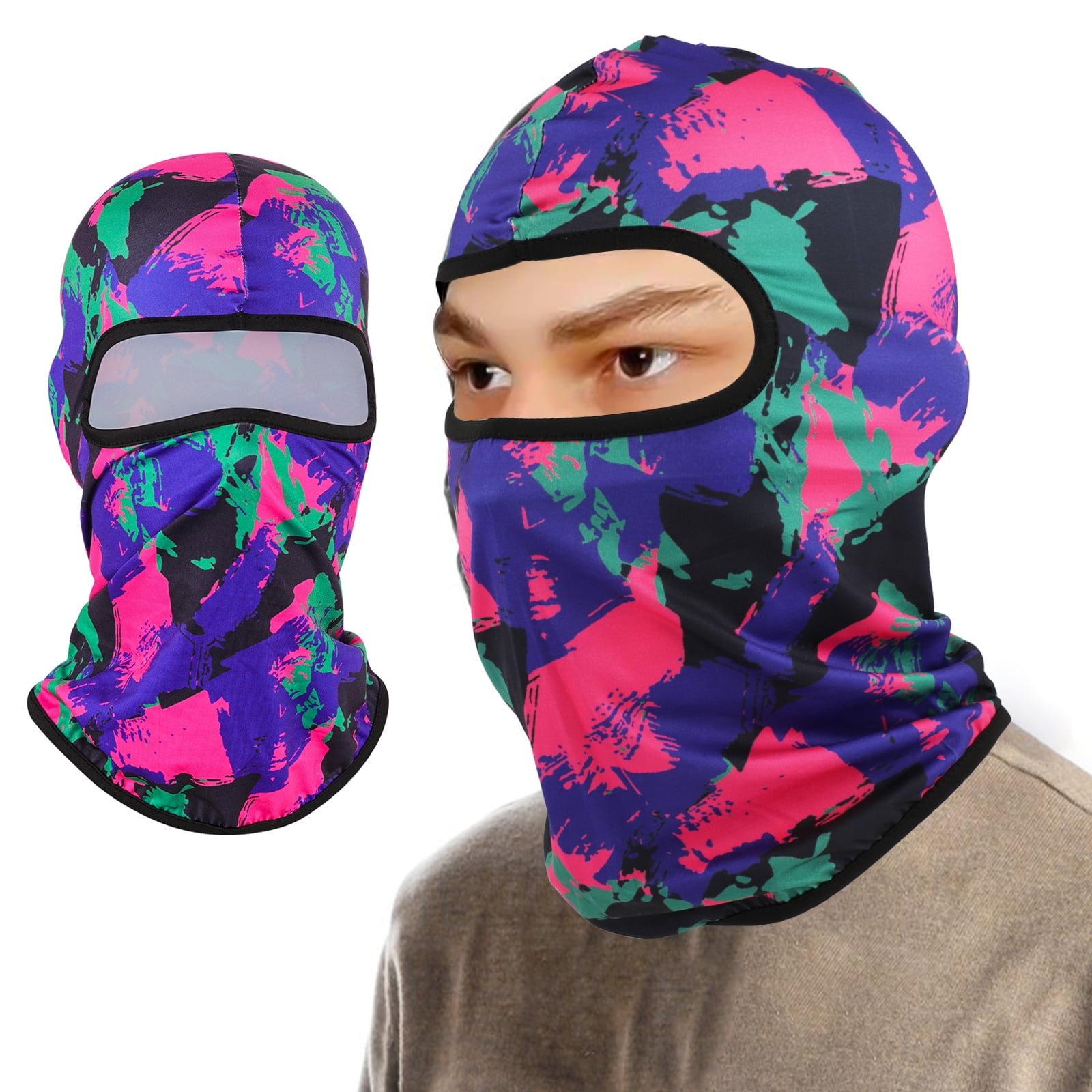 EEEkit Balaclava Face Mask, UV Sun Protection Face Mask for Men Women, Windproof Full Face