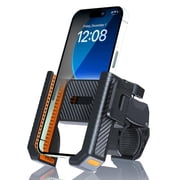 EEEkit Bike & Motorcycle Handlebar Mount, 360  Rotatable Phone Holder with Anti-Slip Grip, Fits 4.5-7 Devices