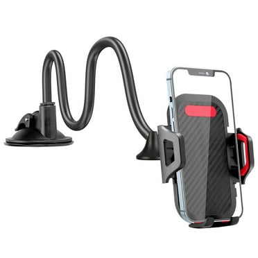 EEEkit Car Phone Holder, Universal Long Arm Phone Mount Cradle for Windshield Dashboard, Car Suction Cup Phone Mount Compatible with iPhone 13 Mini Pro Max 12 11 Pro Max XS XR, Galaxy Note 20 S20