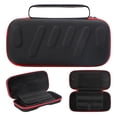 thumbnail image 1 of EEEkit Carrying Case Compatible withNintendo Switch 2, Hard EVA Travel Bag with 24 Game Card Slots and Accessory Storage, Red Zipper, 1 of 8