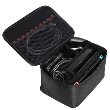 EEEkit Carrying Case for Nintendo Switch 2/OLED/Lite, Joy-Con, Pro Controller, Portable Protective Storage Bag for Travel Case, Waterproof Handbag, Nintendo Switch Accessories, Black
