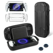 EEEkit Carrying Case Fit for PlayStation Portal with Protective Cover Case, Screen Protectors, 2 Thumb Grips, 8-in-1 Accessories Set Fit for PS5 Portal