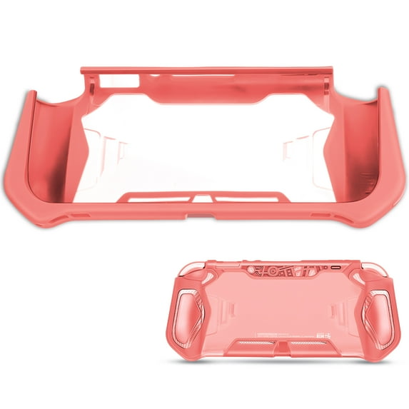 EEEkit Case Cover Fit for Nintendo Switch Lite, TPU Protective Case with Ergonomic Grip, Shockproof Anti-Scratch