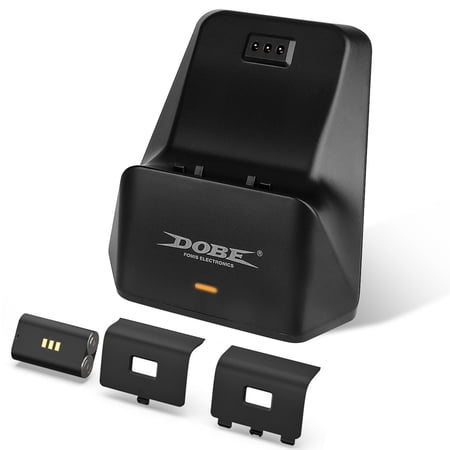 EEEkit Charging Dock Fit for Xbox Series X/S, Xbox One/One S/X Controllers with 1200 mAh Rechargeable Battery