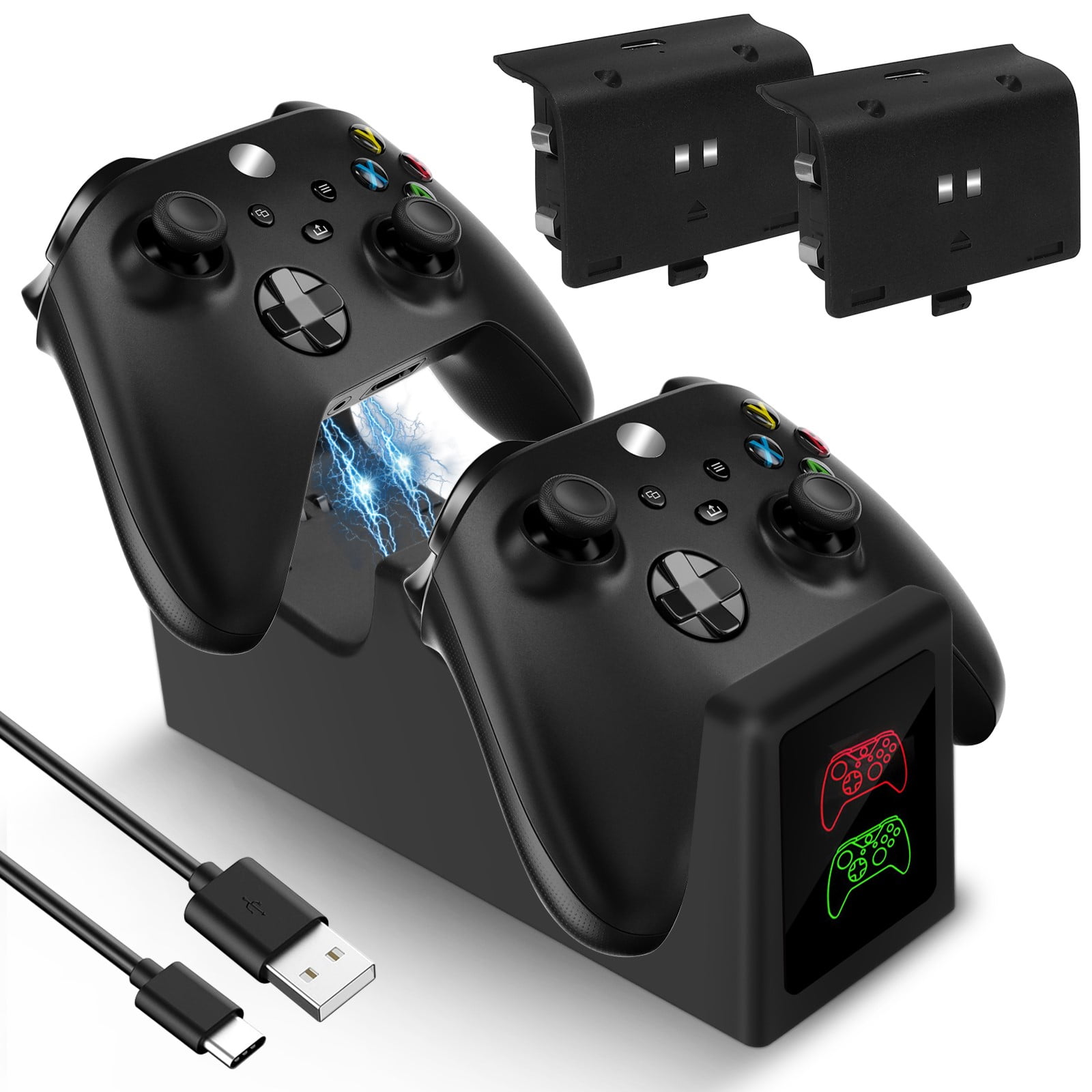 Kit de chargement pour manettes Xbox One et Series X : le kit de chargement  à Prix Carrefour