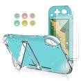 thumbnail image 1 of EEEkit Clear Case and Screen Protector Fit for Nintendo Switch Lite, Protective Cover Case with Ergonomic Grip, Shockproof Anti-Scratch Non-Slip, 1 of 7
