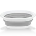 thumbnail image 1 of EEEkit Collapsible Dish Basin, Foldable Dish Tub, Space Saving Storage Container for Dishing, Gray, 1 of 6