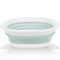 thumbnail image 1 of EEEkit Collapsible Dish Basin, Silicone Dish Washing Tub for Vegetable, Large, Blue, 1 of 6