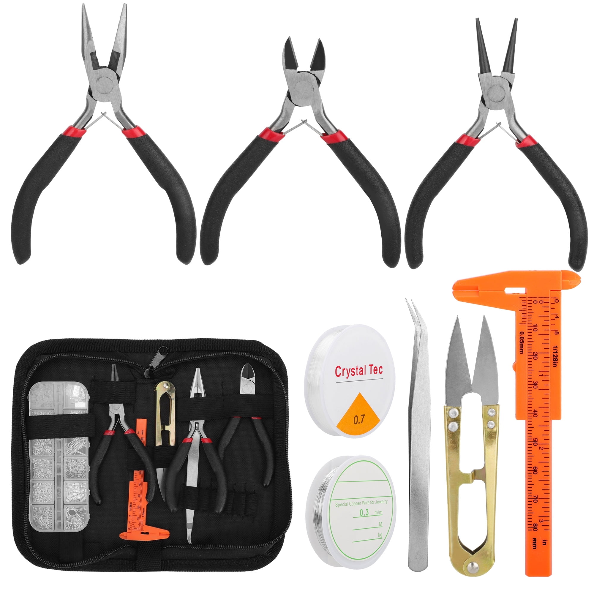 EEEkit DIY Jewelry Making Supplies Kit, Jewelry Repair Tools for