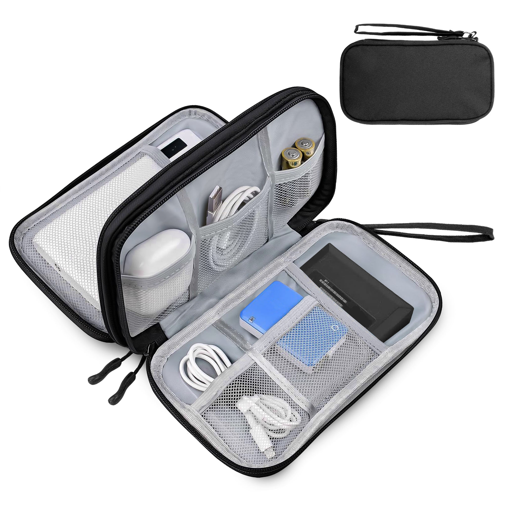 EEEkit Electronic Organizer Case, Waterproof Travel Cable Storage Bag