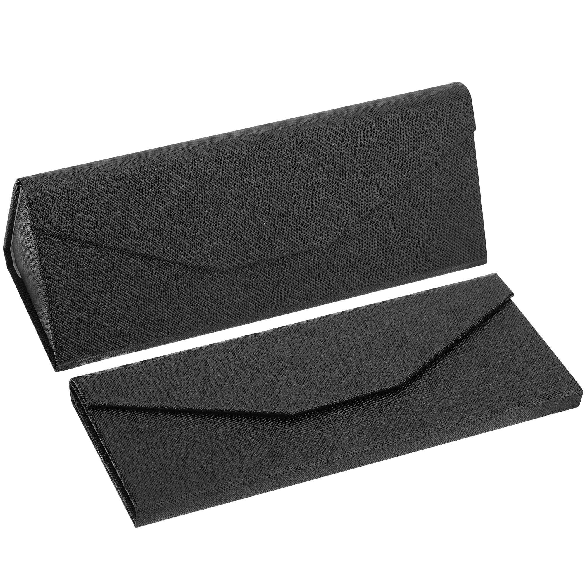 EEEkit Foldable Glasses Case, Hard Shell PU Leather Glasses Protective Case, Sunglass
