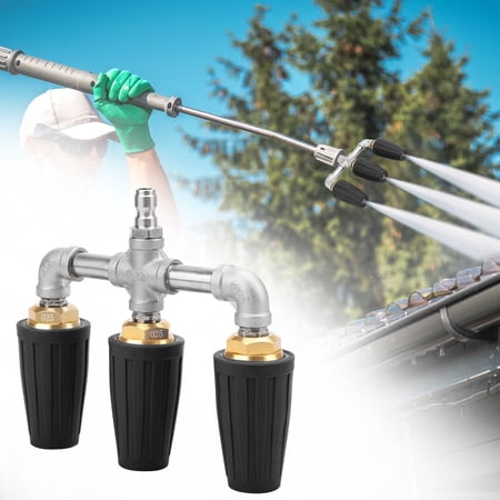 EEEkit Triple Turbo Nozzle Pressure Washer, 4000 PSI Turbo Nozzle with Quick Connector