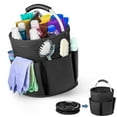 thumbnail image 1 of EEEkit Garden Tool Bag, Foldable Gardening Tote Bag w/6 Pockets, Outdoor Beach Storage Basket, Home Tool Kits Organizer, 1 of 7