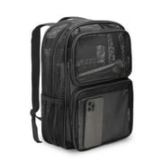EEEkit Heavy Duty Mesh Backpack, See Through College Backpack with Padded Shoulder Straps