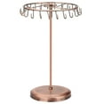 thumbnail image 1 of EEEkit Jewelry Display Stand Holder, 23 Hooks Rotatable Necklace Earring Organizer, Bronze, 1 of 6