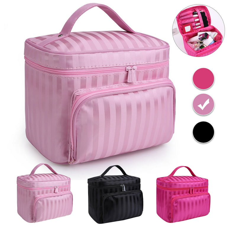 Large Capacity Makeup Bag Women Portable Cosmetic Bags 
