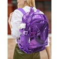 thumbnail image 1 of EEEkit Large Clear Backpack, Waterproof Heavy Duty PVC Transparent Daypack, See Through for Work Travel, 1 of 6