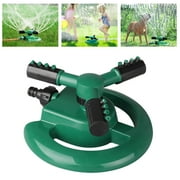 EEEkit Lawn Sprinkler, 360° Rotating Irrigation System Covers up to 3600 Square Feet, Green