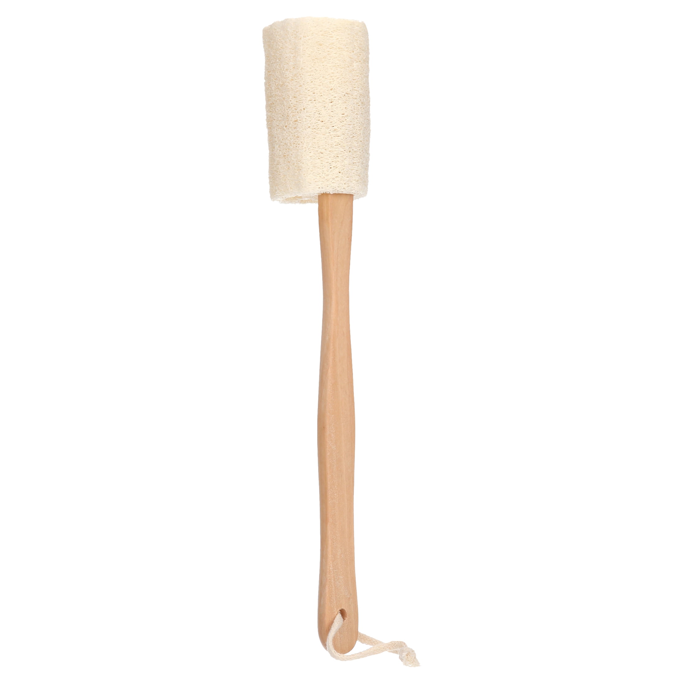 EEEkit Loofah Shower Bathing Scrub, Long Handle Natural Luffa ...