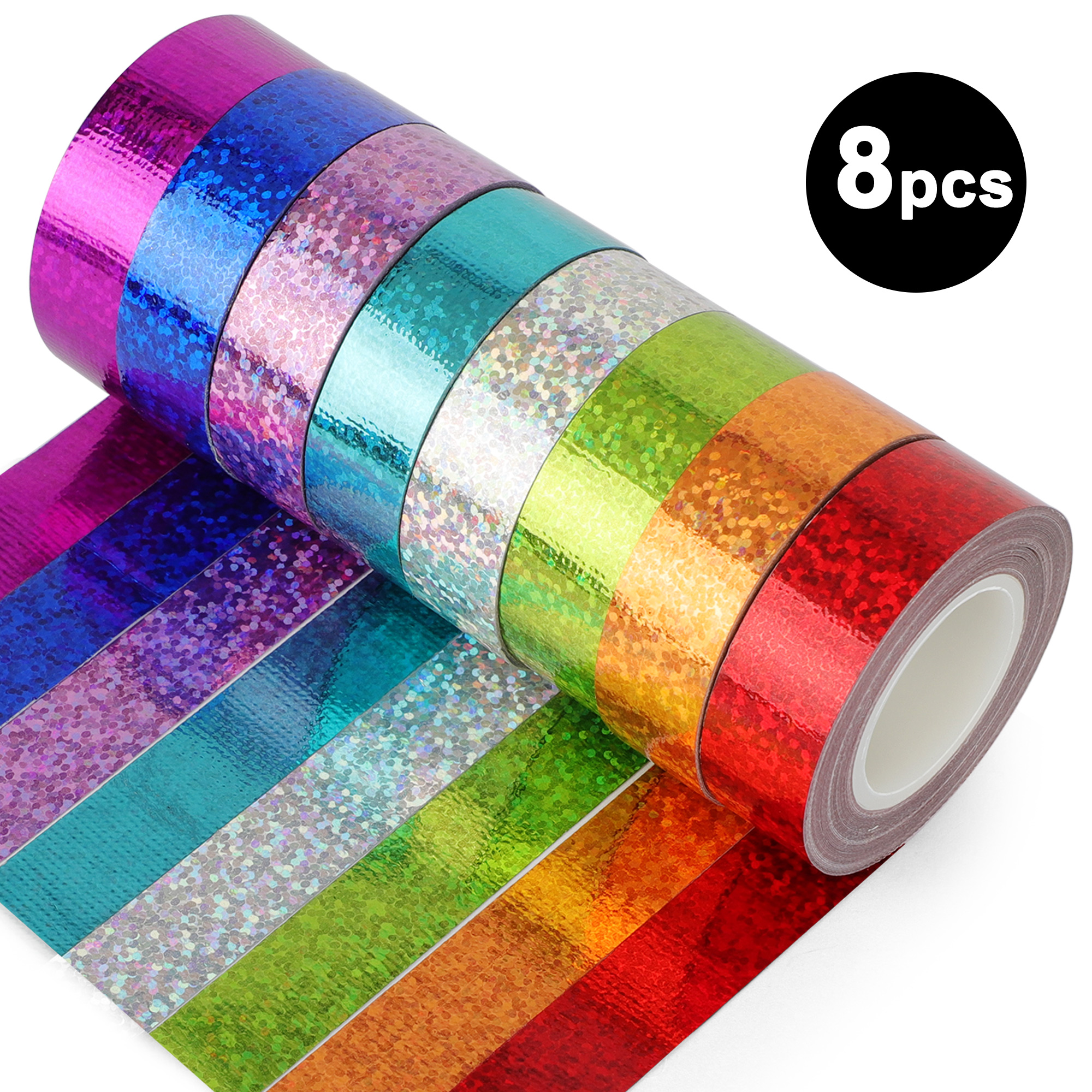 Scotch Expressions Glitter Tape, Teal Blue Glitter, .59" x 196",1 Roll