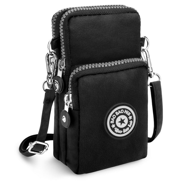 EEEkit Nylon Small Crossbody Phone Bag, Cell Phone Arm Bag for Women