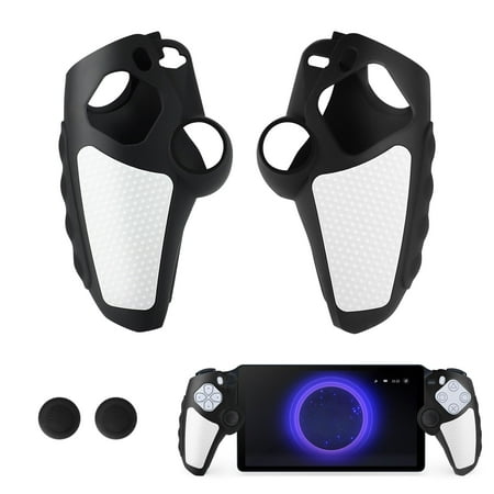 EEEkit Protective Case Fit for PlayStation Portal Remote Player, Silicone Controller Skin with Joystick Caps