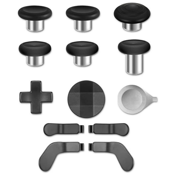 EEEkit Replacement Paddles Thumbsticks Accessories Fit for Xbox One Elite Series 2, Xbox Elite Series 2 Core Controller