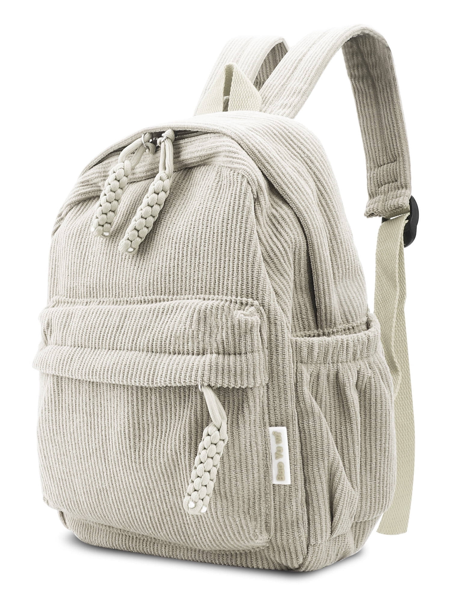creazrise women fashion school bags mini thicken corduroy backpacks gray Eagerrich Cute Small Backpack Purse for Girls Women, Brown side mesh pockets Personalised Grey Cord Safari Design