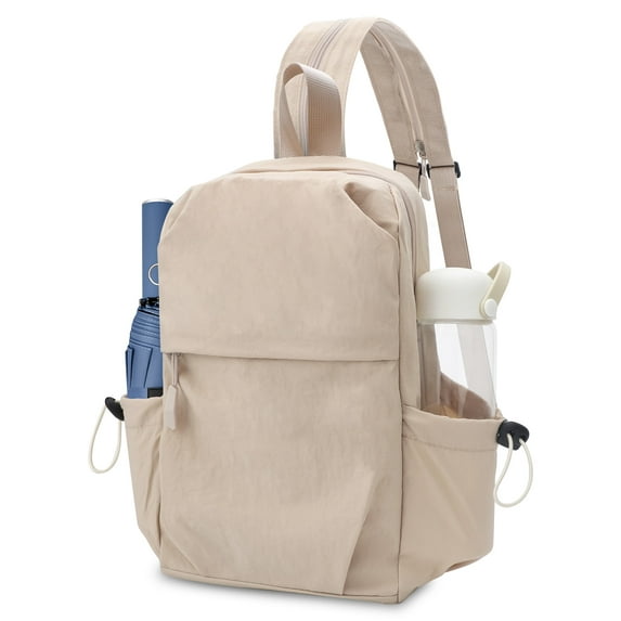 EEEkit Small Shoulder Casual Daypack for Women Men, Casual Nylon Backpack, 2 Colors