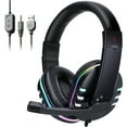 thumbnail image 1 of EEEkit Stereo Gaming Headset Fit for PS4/PS5/PC/Xbox One/Nintendo, Noise Cancelling Wired Over-Ear Headphones with Mic, Bass Surround, 1 of 7