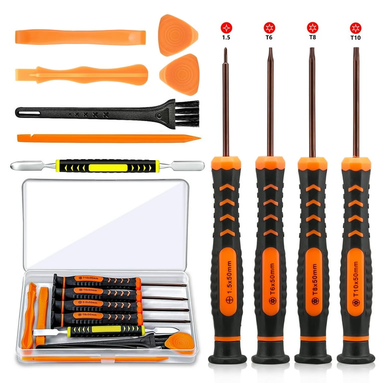EEEkit Torx T6 T8 T10, 1.5 Cross Security Magnetic Screwdriver