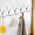 thumbnail image 1 of EEEkit Wall Mounted Coat Rack Stainless Steel, 15 Hooks, 18" Silver, Limited to 33lb, 1 of 9