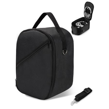 EEEkit Waterproof Hard VR Headset Case Compatible with Meta Quest 3/Quest 2/Quest Pro, Protective Travel Storage Bag with Shoulder Strap, Black